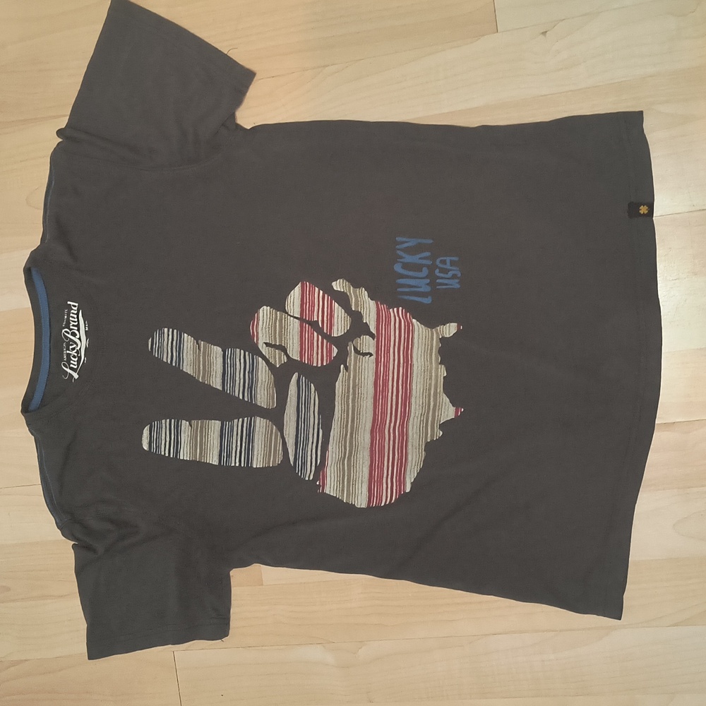 Lucky Brand Screen T Shirt